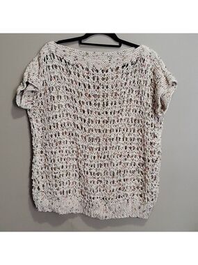 Hand knit top size small